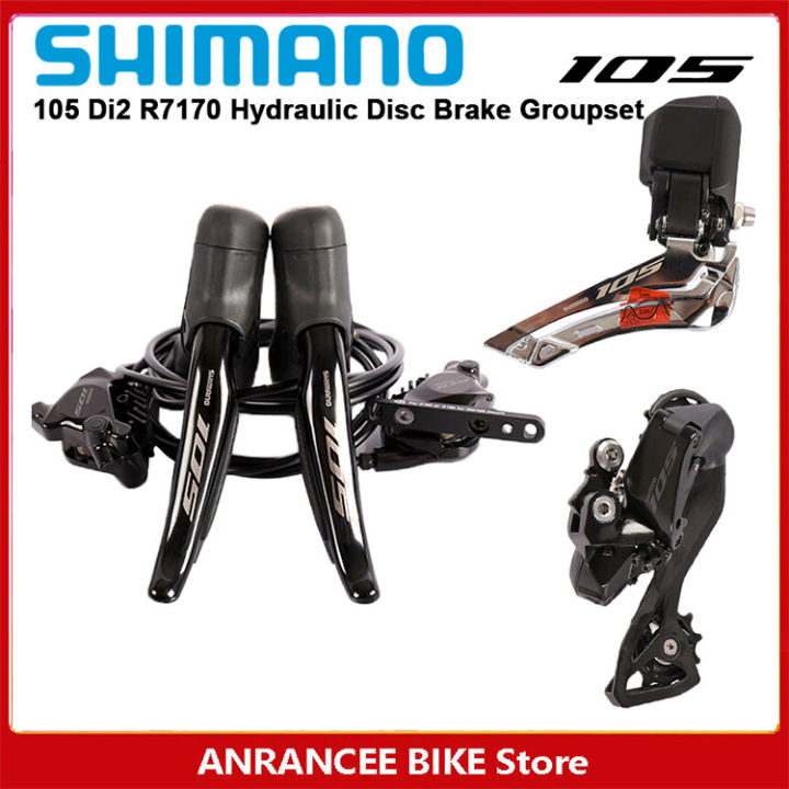 Shimano Hydraulic Brakes Road Bike New Shimano 105 ST-R7120+BR