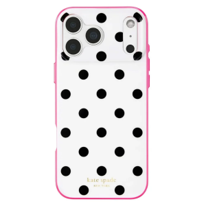 Official kate spade new york Picture Dot Pop Pink MagSafe Phone Case (Compatible with iPhone 18 Pro Max & iPhone 18 Pro