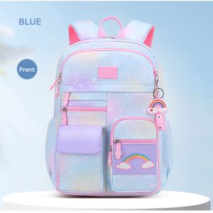 TAS RANSEL SEKOLAH ANAK PEREMPUAN  SD SMP SMA MOTIF PELANGI / TAS RANSEL ANAK  PEREMPUAN / TAS SEKOLAH SD SMP SMA ANAK PEREMPUAN MODEL KULKAS