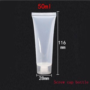STARGOODS Caps Travel Bottle Portable Empty More Specifications Plastic Facial Cleanser Cosmetic Bottles Transparent