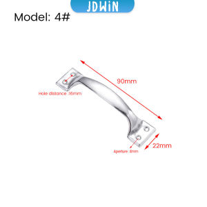 JDWin Curved Bow Stainless Steel Door Handle for Kitchen Cabinets Drawers Doors Classic Design