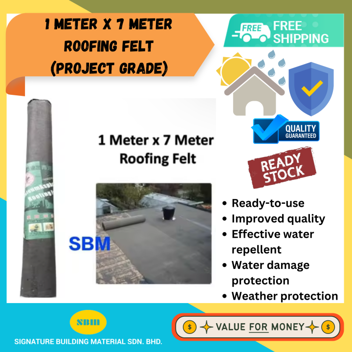 ROOFING FELT Underlayment Tarred Waterproof Roll Roofing/ Roofing Tar