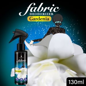 CHAMILLIE PREMIUM FABRIC DEODORIZER GARDENIA SCENTS Linen Spray Pillow Mist 130ML fresh flowery scent