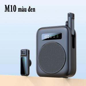 Micro cài áo M10 và loa trợ giảng giúp khuyêch đại âm thanh trong giảng dậy hội họp rõ ràng