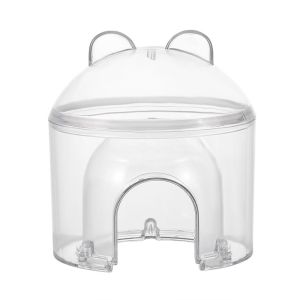 YAZHE Transparent Hamster Cooling House PET Cute Guinea Pig Ice Nest Small Pet Summer Shelter Hollowed-out Hamster Sleeping House For Hamsters Dutch Pig