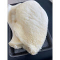 KHĂN LÔNG BÒ TRẮNG khay 1kg (giao tphcm). 