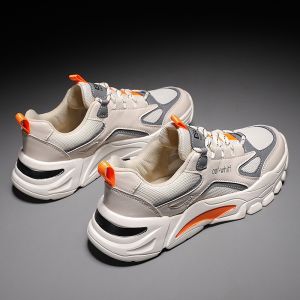Giày Chunky Sneaker Thể Thao Giày Nam Thường Ngày Mẫu Mới Phong Cách Hàn Quốc Mùa Hè Giày Học Sinh Giày Nam Đế Mềm Phong Cách Hàn Quốc