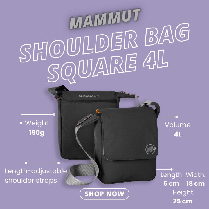 Mammut shoulder bag square 8l best sale