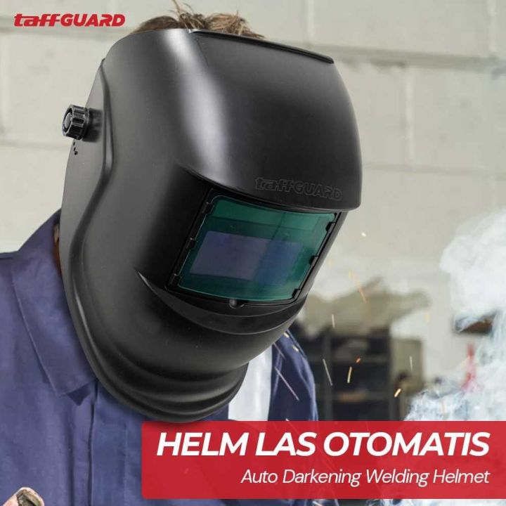 Helm Topeng Las Otomatis Auto Darkening Welding Helmet