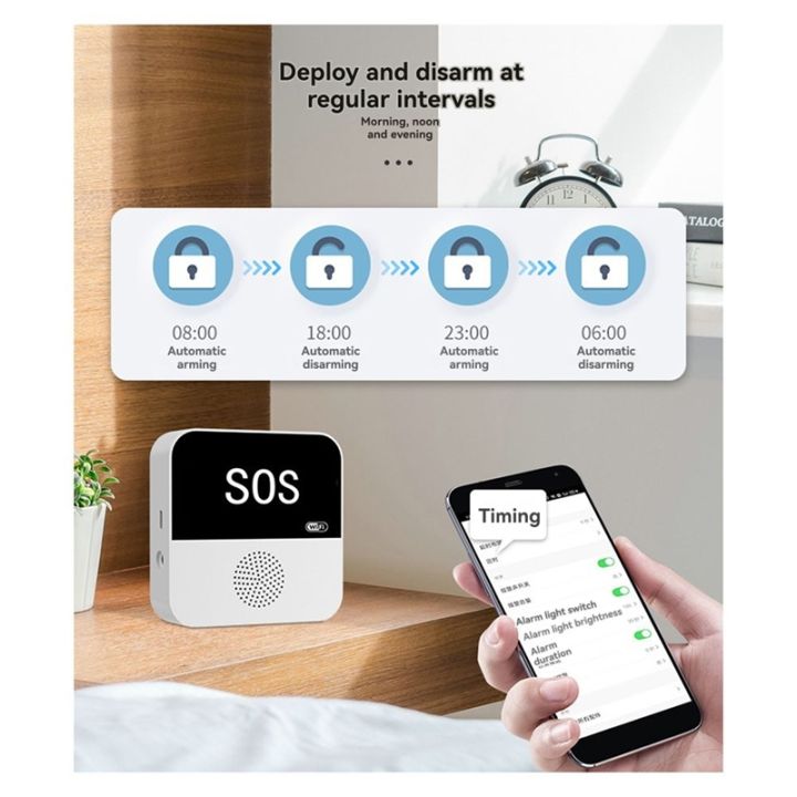 Tuya Smart WiFi SOS Emergency Call Button for Elderly Medical Alert ...