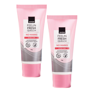 BUY 1 TAKE 1 AVON FEELIN FRESH GLUTA QUELCH DEODORANT CREAMS 55g