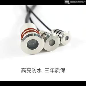 LED IP68 Waterproof Stainless Steel Pool Light DC12V 24V Small Spotlight Staircase Passage Garden Terrace Underground Light