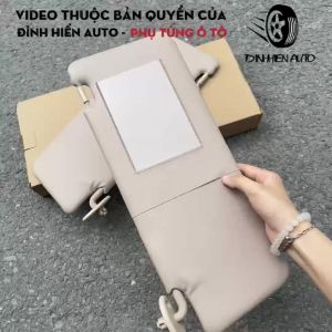 Chắn nắng trong xe Innova (2006-2015) Fortuner (2008-2016) Hilux (2009-2014) màu xám & be
