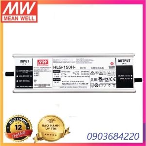 Nguồn LED Driver HLG-150H-24 Meanwell (151.2W 24V 6.3A)