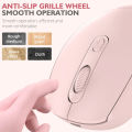 Wireless Mouse, 2.4G Ergonomic Optical Mouse, Computer Mouse for Laptop, PC,Chromebook,Notebook,Rechargeable Small Cordless Mice. 