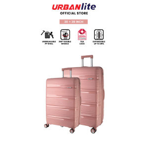 URBANlite Verge 2in1 (20"+28" inch) Polypropylene Expandable Hard Case Luggage - ULH23910