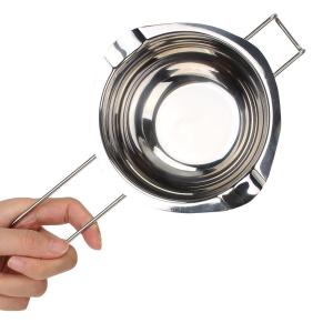 Chocolate Melting Pot 304 Stainless Steel Long Handle Butter Pan Heating DIY Household Kitchen Baking Utensils