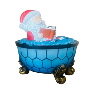 Santa điều kiện tắm bong bóng Tabletop dgreenration (USB đen cơ sở)