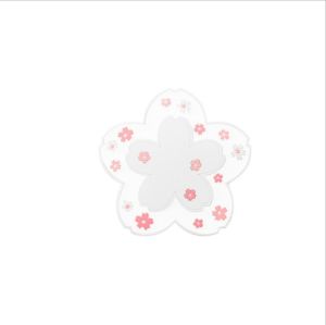 【On Sale】Sakura hình dạng Cách Nhiệt Silicon đệm lót nồi Coaster tấm lót chịu nhiệt không Bình trôi chủ
