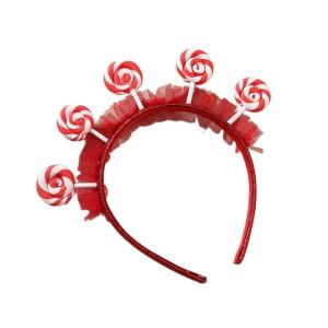 Băng Đô Dễ Thương đạo cụ cosplay Ruffle kẹo bờm tóc mới lạ kẹo tạo kiểu tóc Headband kẹo sinh nhật đạo cụ chụp ảnh