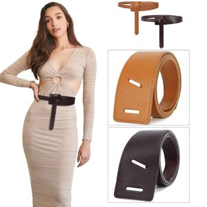 JURHOMIE Knot Designer Belts Wide Pu Leather Coat Belt High Quality Long Dress Belt Women