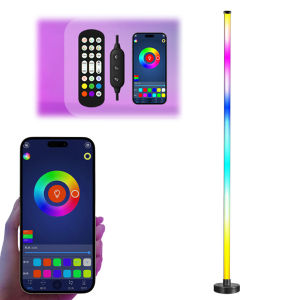 【Fast Shipping】 Modern RGB LED Corner Lamp with USB Power for Mood Lighting in Living Room and Bedroom