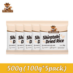 Mr.Squirrel Dry Shirataki rice 1kg Low carb Healthy Food Konjac Keto Konjac rice Wholesale