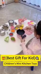Childrens Real CookingKitchen Toys - 22 PCS Set