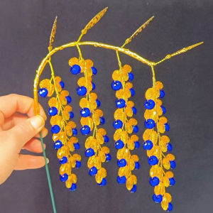 Bộ vật liệu tự làm chậu cây hoa tài lộc phát tài hoa decor tết - S0989