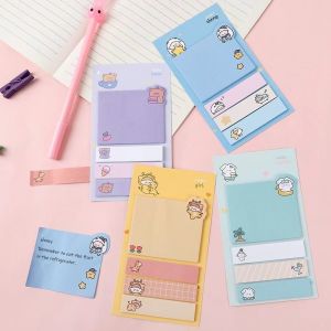 [80 Pages] Cute Cartoon Sticky Note Memo Pad
