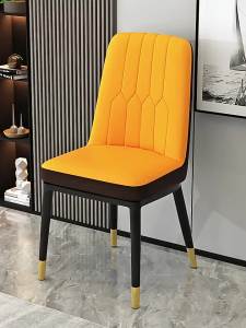 Modern Minimalist Dining Chair with Backrest    Nordic Style Ergonomic for Long Time Sitting    Home & Commercial Use for Cafe Hotel    Minimalist Dining Chairs that are Comfortable and Sturdy