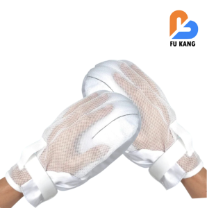 Fu Kang Padded Hand Mittens with Finger Separator (Pair) | Patient Safety Restraint | IV Catheter Protection | Ready Stock SG