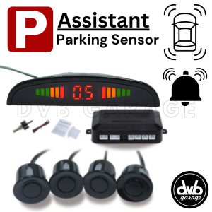 PARKING SENSOR ALARM LED DISPLAY 2 / 4 TITIK PREMIUM QUALITY PARKIR MUNDUR MOBIL MATA RADAR