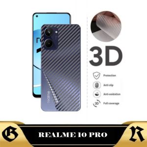 PROMO Garskin Carbon REALME 10 PRO Pelindung Layar Belakang