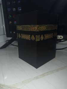Celengan Kabah Kunci Besar Tabungan kabah kakbah kunci Jumbo Kayu Hitam COD