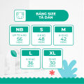 [Mua 1 Tặng 1] Tã Dán Offspring Thấm Hút Nhanh - 36 Miếng Size L. 