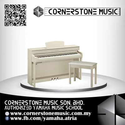 Yamaha Clavinova Digital Piano CLP-735 *OPEN UNIT* ( CLP735 / CLP 735 / CLP735WA ) - WA / White Ash | Cornerstone Music