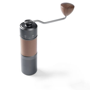 【i Cafilas】[GM2214] Máy xay cà phê cầm tay chuyên nghiệp 7 lõi góc 420 thép không gỉ 40mm Titanium tráng Burr mạ 30G Công suất 1 năm Bảo hành