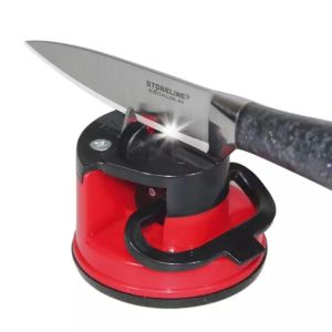 SH Knife Sharpener With Suction Pad For Kitchen Knife Tool for Household Travel and Office Space Saver WD-0194