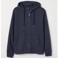 Plain Hoodie Jacket With Zipper/Unisex. 