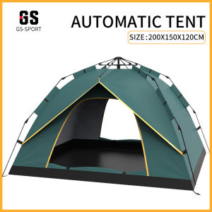 Automatic Tent 2-3person outdoor tent waterproof yard tent for camping Foldable Family HikingTent UV