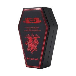 Portable Coffin Case Lightweight Terrifying Organizers With Sections For Daily Use And Travel Essential