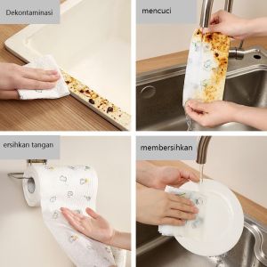 Tisu Tissue Dapur Roll Bisa Di Cuci Isi 50
