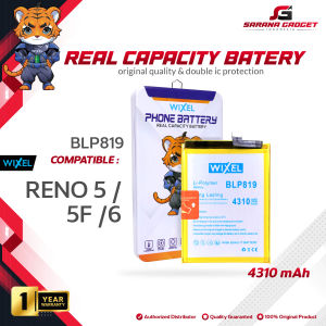 WIXEL Baterai Oppo Reno 5 Reno 5F Reno 6 4G BLP819 Double Power Batre
