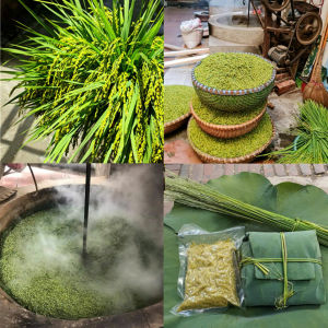 [500GR] CỐM DẸP XANH NON ĐẶC SẢN HÀ NỘI