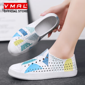 VMAL Người Đàn Ông Và dép xăng đan nữ giày dẻo Mùa Hè Trẻ Em giày làm vườn Bãi Biển Rỗng dép giày sục màu kẹo Dép Không Thấm Nước xăng đan đi biển Phù Hợp Cuộc Sống Hàng Ngày Giản Dị Đường Phố Tất Cả Các Trận Đấu 36-45