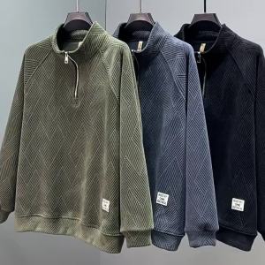 ASFLY Turtleneck Sweatshirt Men 11XL Plus Size Fleece Sweatshirts Fashion Casual Solid Color Pullover Men Big Size 10XL