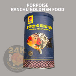 PORPOISE RANCHU GOLDFISH FOOD PREMIUM SINKING PELLET BALANCED NUTRITION FOR FANCY GOLDFISH