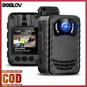 BOBLOV N9 Mini Body Camera Sports Camera with Magnet Clip HD 1296P 256GB Video Action Camera Night Vision Video Audio Recorder 11 Hours Recording Camcorer Motion Detect DVR with Stealth Mode Playback