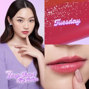 KAILA Beaute 7 Days Tinted Lip Balm - Glossy Finish Melembabkan Bibir
